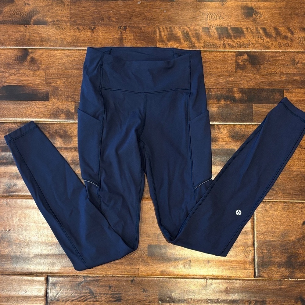 Lululemon Athletica Deep Blue Leggings